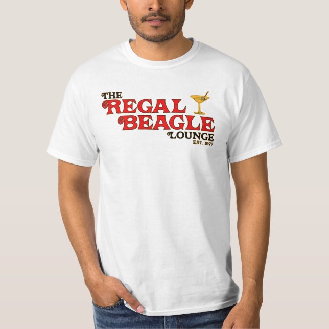 T-shirt Guillemets beagles de Regal (Devant)