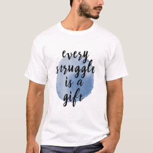 T-shirt Guillemets inspirants pour l'amour de soi