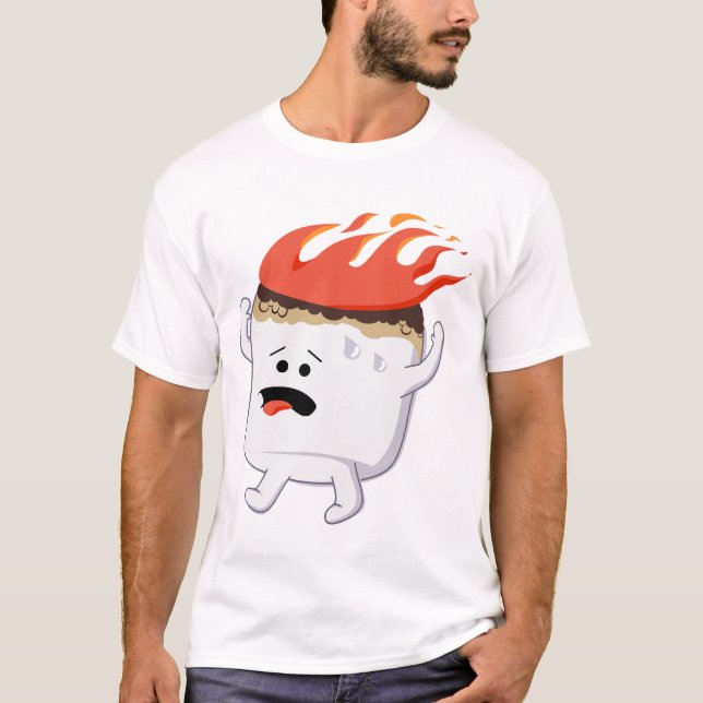 T-shirt guimauve (Devant)