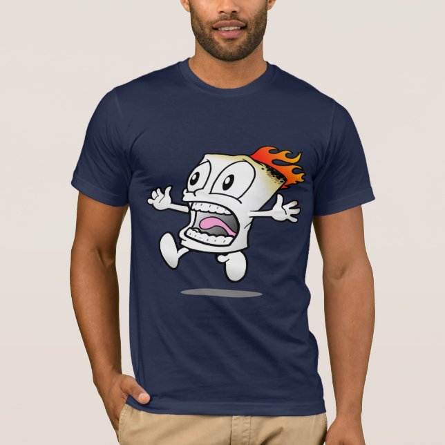 T-shirt Guimauve flamboyante (Devant)