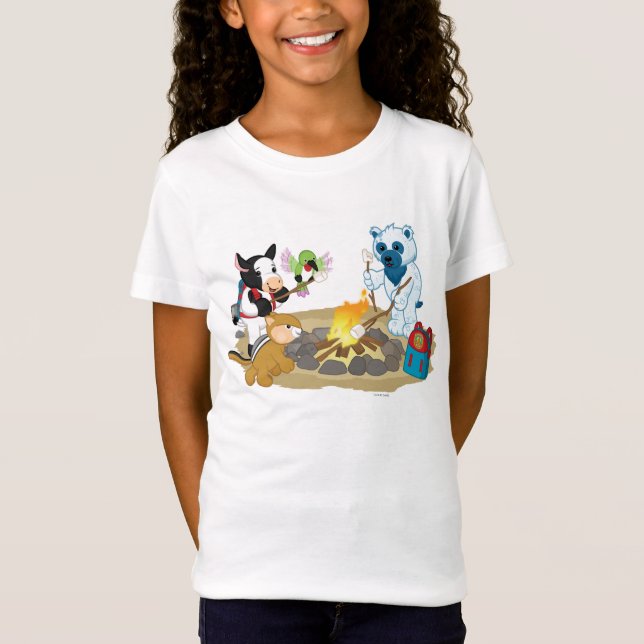 T-Shirt Guimauves de feu de camp de Webkinz | (Devant)
