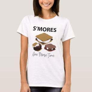 T-shirt Guimauves S'mores Dessert Encore Une Fois Smore