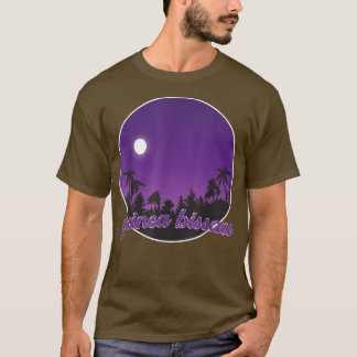 T-shirt guinea bissau By night with Palms