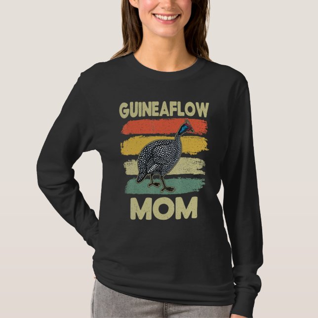 T-shirt Guinea Fowl Chicken  Breeder Poultry Saying 4 (Devant)