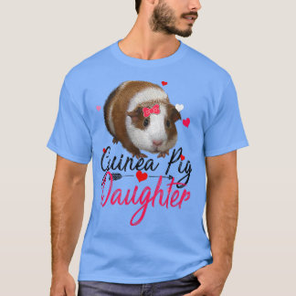 T-shirt Guinea Pig Daughter Costume Shirt Women Guinea Pig
