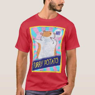 T-shirt Guinea Pig Furry Potato Dabbing Funny Guinea Pigs