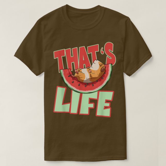 T-shirt Guinea Pig Melon Melon Swing  (Design devant)