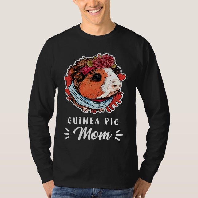 T-shirt Guinea Pig Mom Outfit for Guinea Piggies Girl   3 (Devant)