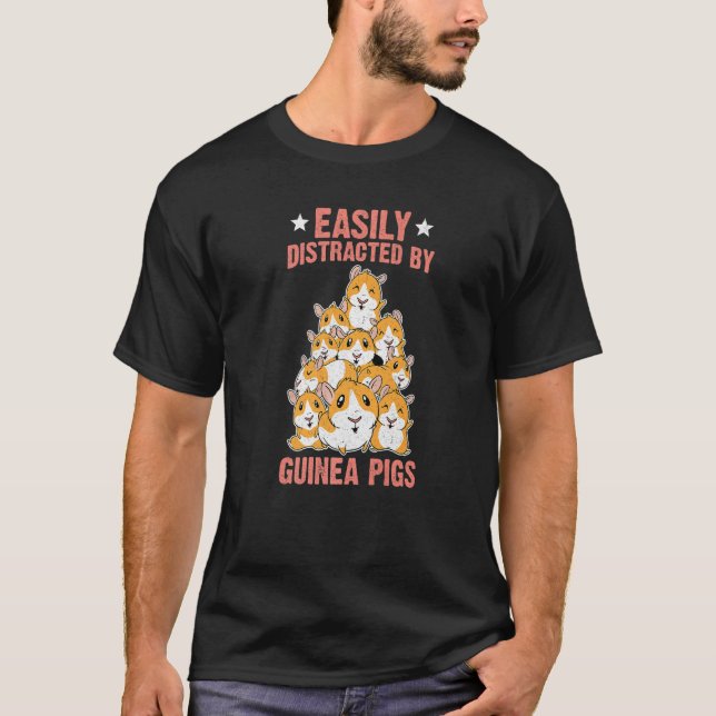 T-shirt Guinea Pig Quote For A Guinea (Devant)