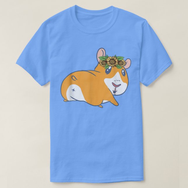 T-shirt GUINEA PIG Sunflower  (Design devant)