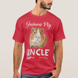 T-shirt Guinea Pig Uncle Costume Clothing Cute Guinea Pig 