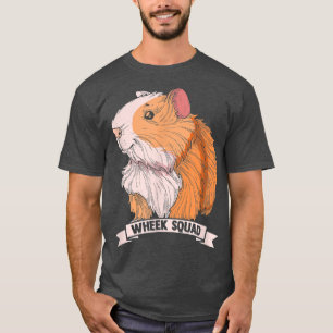 T-shirt Guinea Pig Wheek Squad Cute Funny Guinea Pig607
