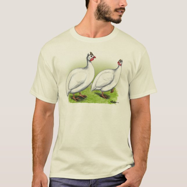 T-shirt Guineas : Blanc (Devant)