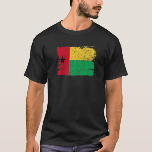 T-shirt Guinée Bissau Flag Fierté Amitié Fière Paix Vi