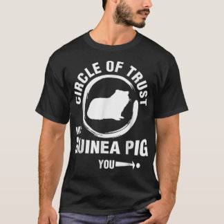 T-shirt Guinée Cercle De Cochon De Confiance Hommes Femmes