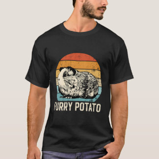 T-shirt Guinée Cochon fourrure pomme de terre Cochon de Gu