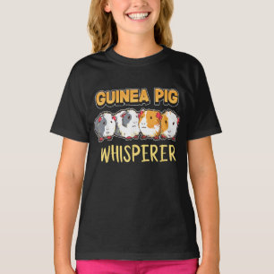 T-shirt Guinée Cochon Guinée Cochon Whisperer mignonne Cav