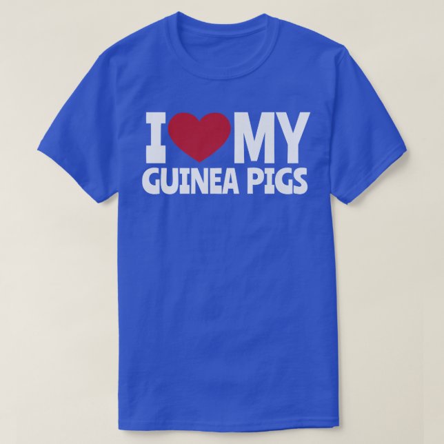 T-shirt Guinée Cochons AMOUR Premium (Design devant)
