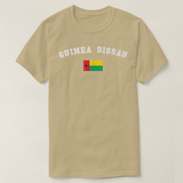 T-shirt Guinée Drapeau Sport Concours Fierté Vacances Souv (Design devant)