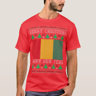 T-shirt Guinée Drapeau triste Noël