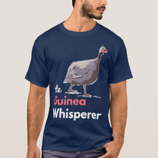T-shirt Guinée Hen Fowl Animaux de ferme Pays Volaille