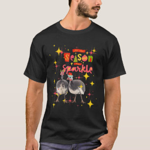 T-shirt Guinée Hen Fowl Poultry Farm Animal Funny Christma