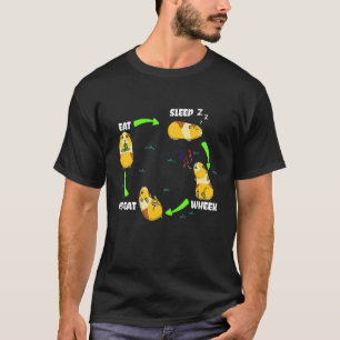 T-shirt Guinée Papa Maman Rodent animal animal animal anim