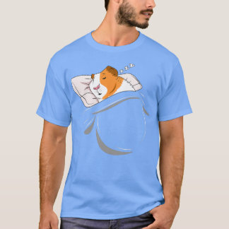 T-shirt Guinée Pièce couchée animal couché Nap Nappage boi