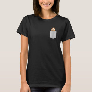 T-shirt Guinée Pig Fake Poche Hampe Art Rodent Animal N