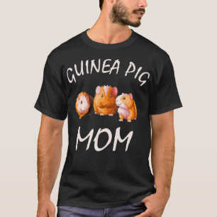 T-shirt Guinée Pig maman maman maman vache Design Premium