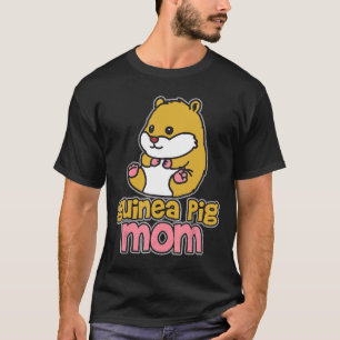T-shirt Guinée Pig Maman mignonne Animal Mère