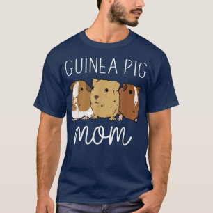 T-shirt Guinée Pig Maman mignonne Guinée Pig Propriétaire