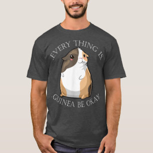 T-shirt Guinée Pig Maman Papa Drôle Piggy Tout est guéri