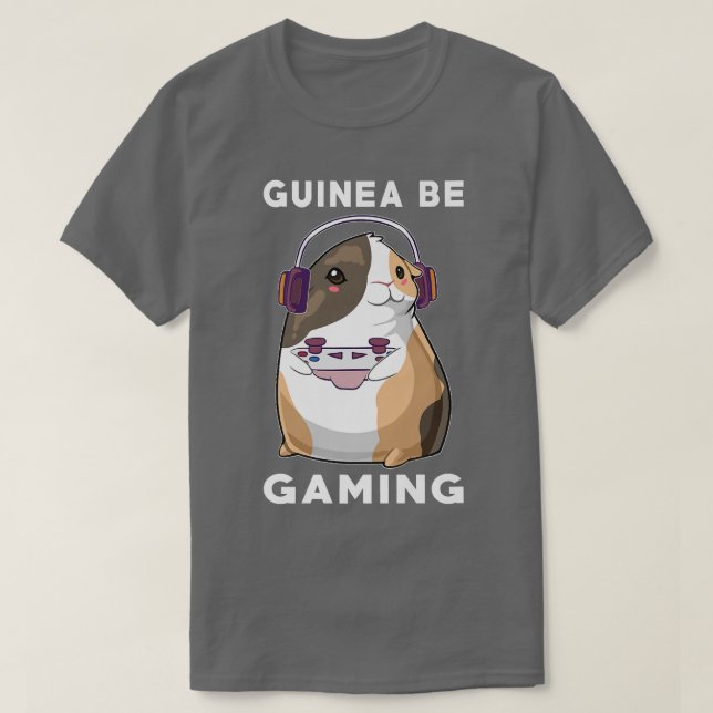 T-shirt Guinée Pig Maman Papa Funny Piggy Lover Guinée Be  (Design devant)