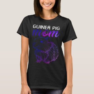 T-shirt Guinée Pig Mom Cute Furry Potaty Cavy Guinée Mom M
