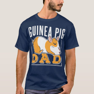 T-shirt Guinée Pig Papa Lover Pet Cute Animal Premium