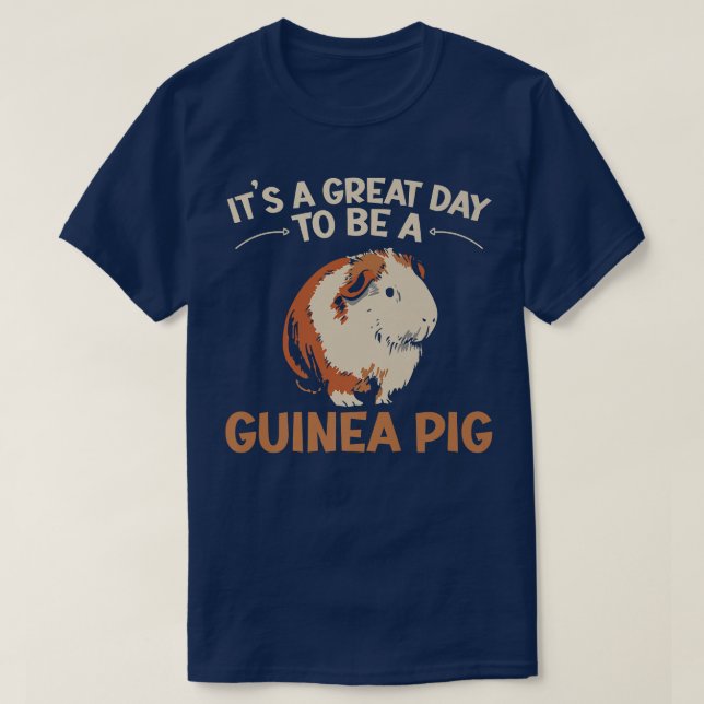T-shirt Guinée Pig Papa Maman Rodent Pet Lover Wheek Wheek (Design devant)
