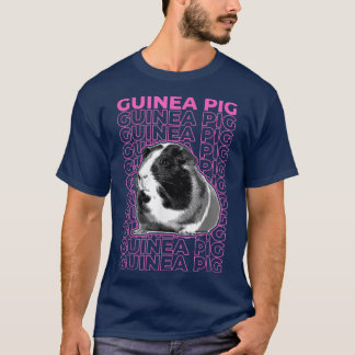 T-shirt Guinée Pig Pastel Esthétique