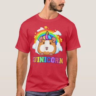 T-shirt Guinée Pig Shirts For Girls Guinée Pig Unicorn Gui