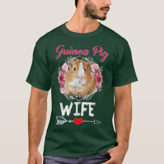 T-shirt Guinée Pig Wife Costume Clothing Cute Guinée Pig L