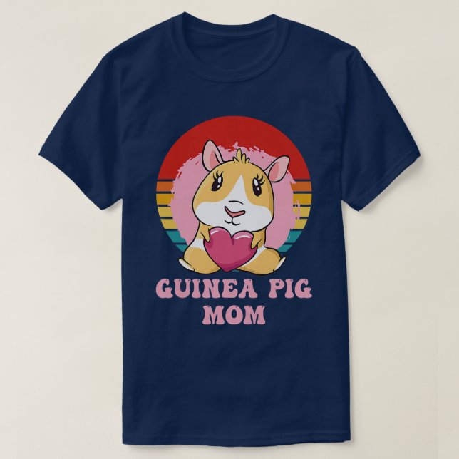 T-shirt Guinée Pigs Maman Premium (Design devant)