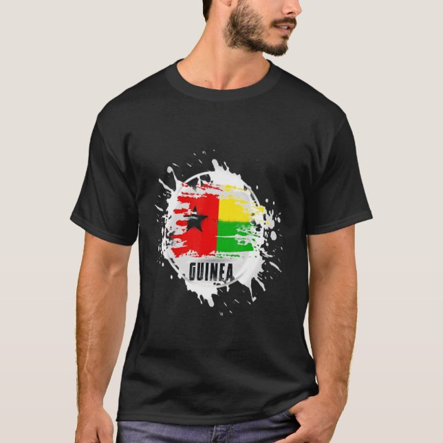 T-shirt Guinée Splash (Devant)