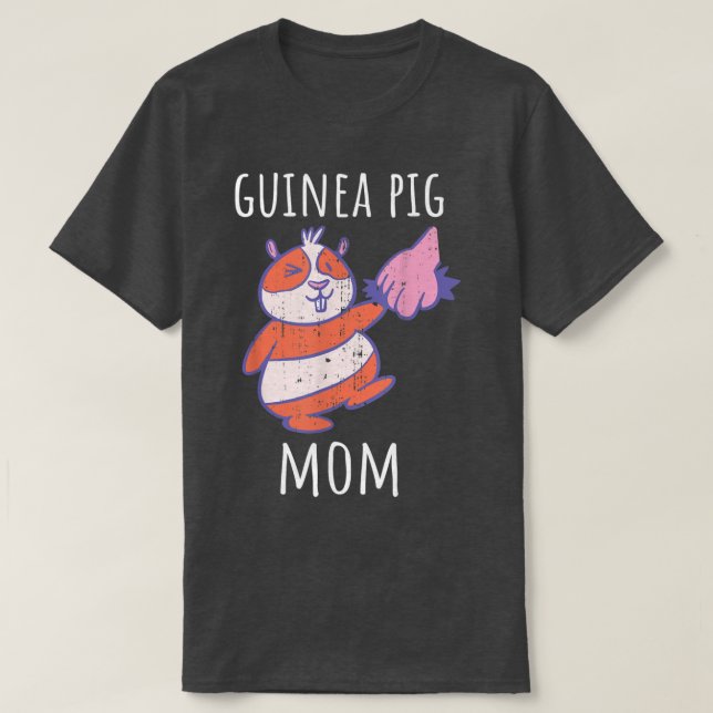 T-shirt Guinéen Cochon Dit Propriétaire 552 (Design devant)