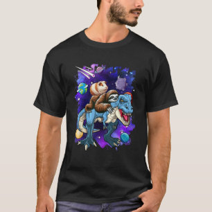 T-shirt Guinéen Cochon Et Fente Riding T Rex En Costume Sp