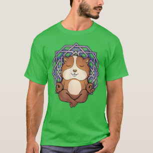 T-shirt Guinéen Cochon Méditer les femmes Méditation Relat
