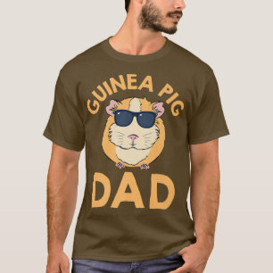 T-shirt Guinéen Cochon Papa Vêtements Pour Guinéen Cochon 