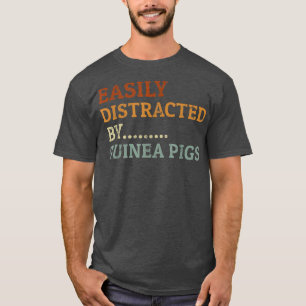 T-shirt Guinéen Lover De Cochon Rétro Amusant Facilement D