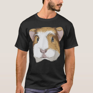 T-shirt Guinéen Tête de porc propriétaire animal rongeurs 