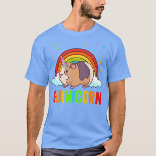 T-shirt Guinicorne Guinée Cochon Unicorn Piggy Rainbow Aes
