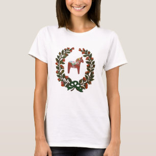 T-shirt Guirlande de cheval de Dala